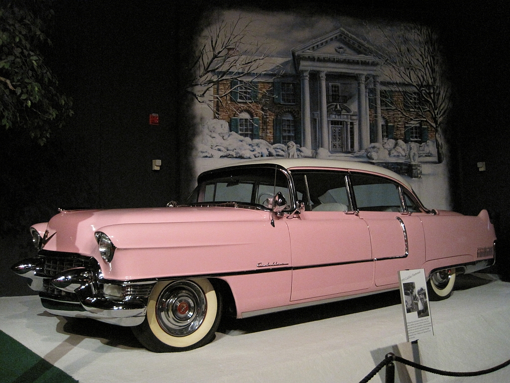 Elvis' famous pink Cadillac at Graceland in Memphis — Thomas R Machnitzki