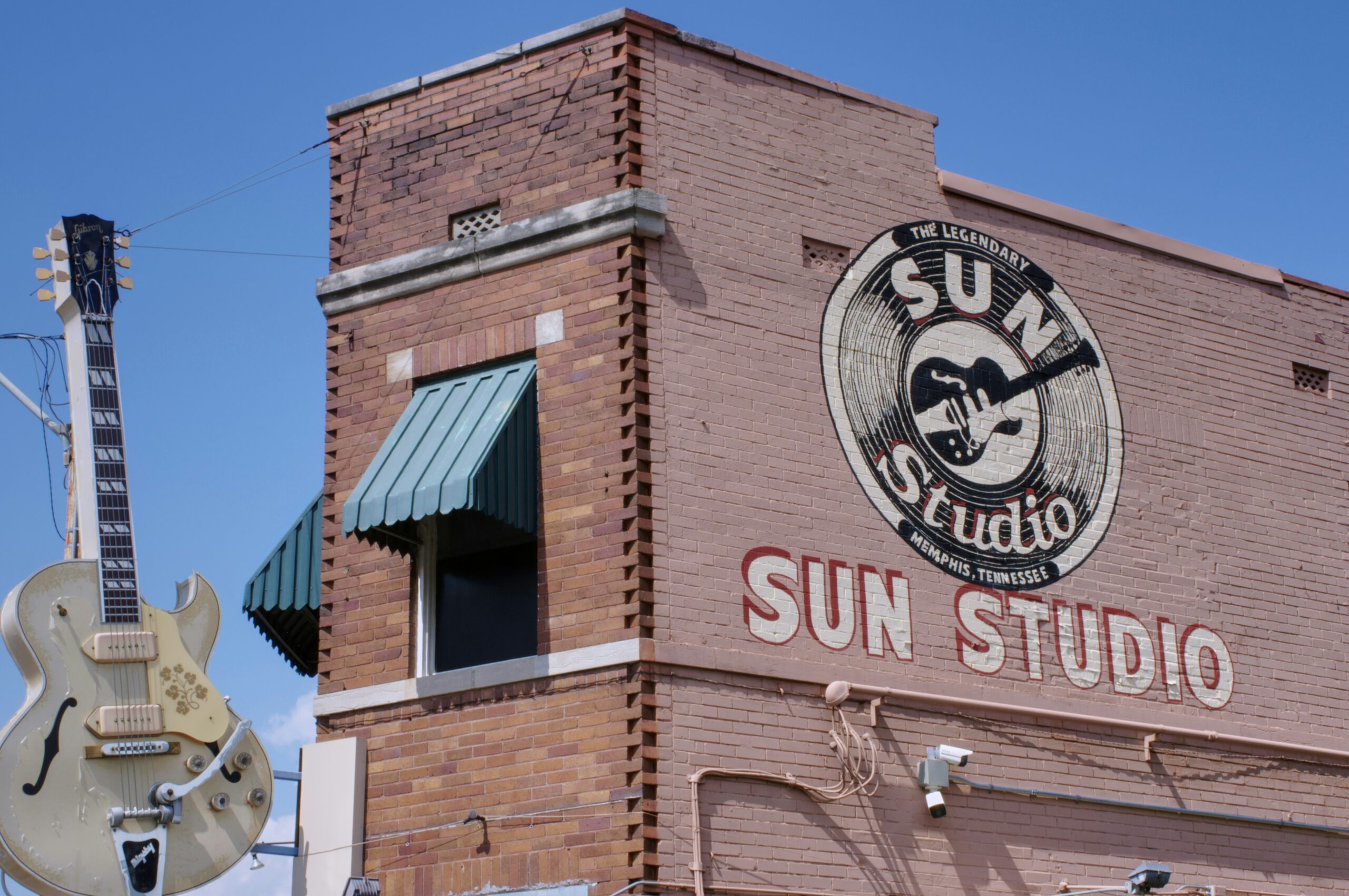 The Sun Studios building in Memphis