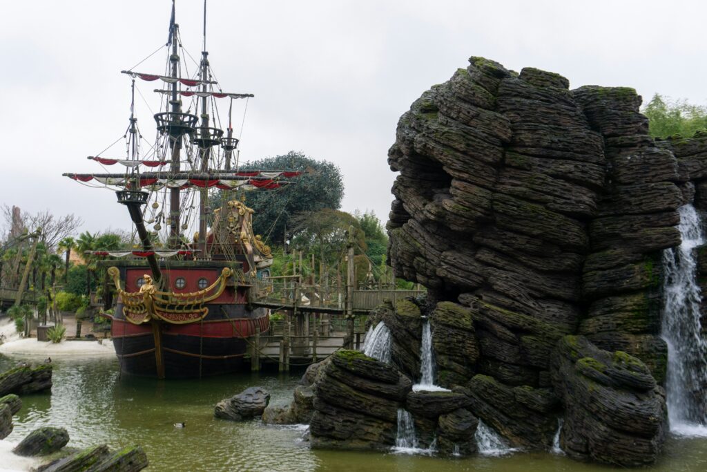The Pirates of the Caribbean ride