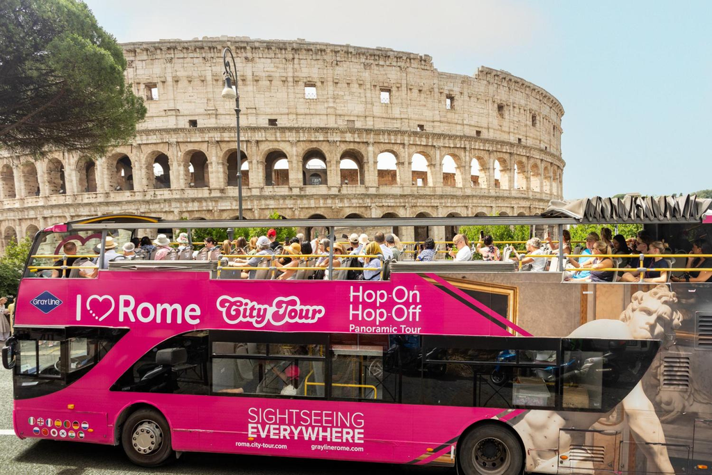 I Love Rome City Tour Hop-On Hop-Off Bus