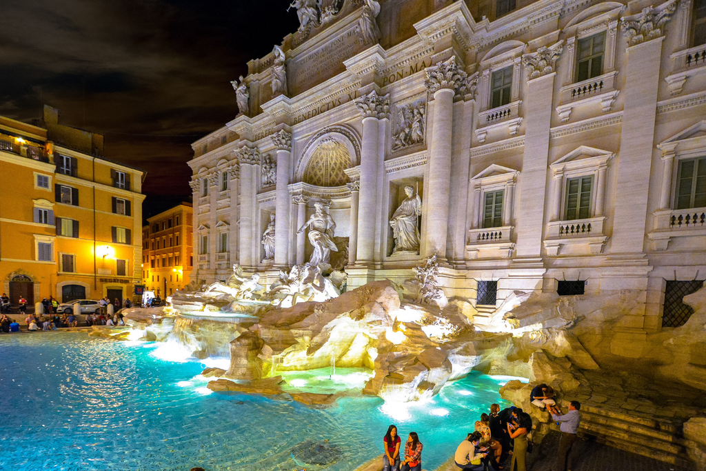 Trevi Fountain in Rome